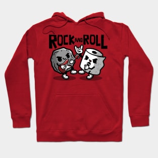 Rock and toilet roll Hoodie